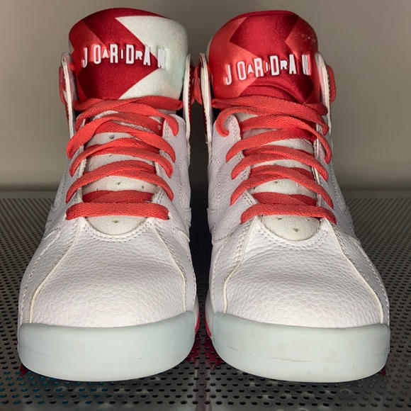 Jordan 7 Retro “Topaz Mist” | 7Y | Good Condition | 442960-104 | wht/blu/pink - Picture 5 of 6